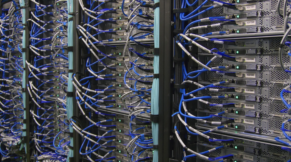 Servers in our German data center